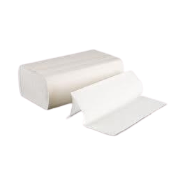 Multi folder white paper towels